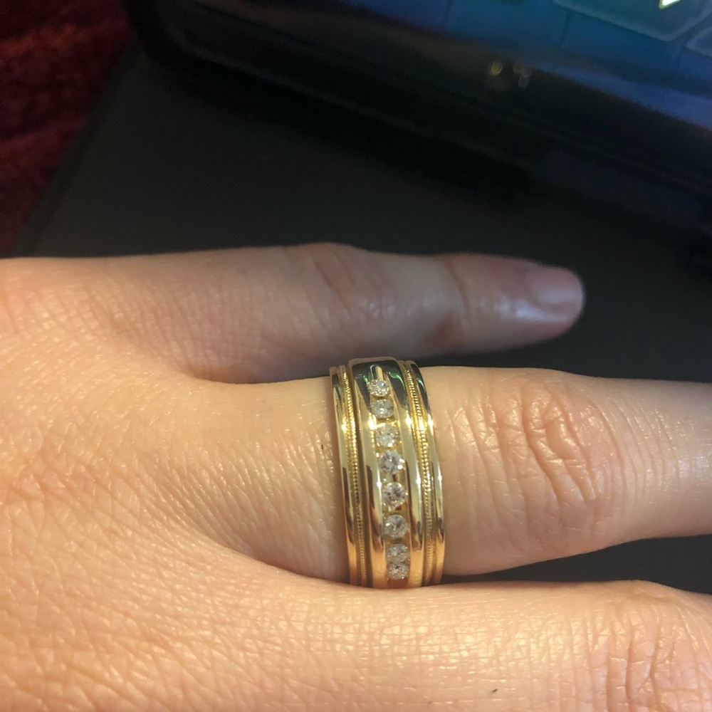 Original Diamond Engagement Ring in 14k Yellow Gold